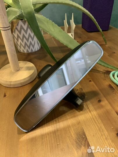 Зеркало заднего вида без рамки на tiguan 2