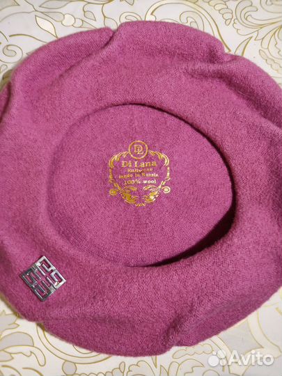Берет женский шерсть
