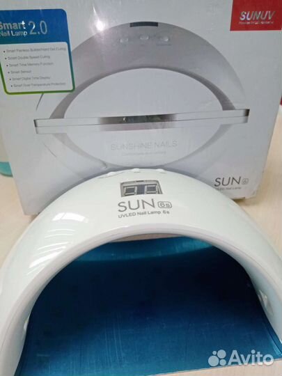 Лампа для сушки гелей sun 6s