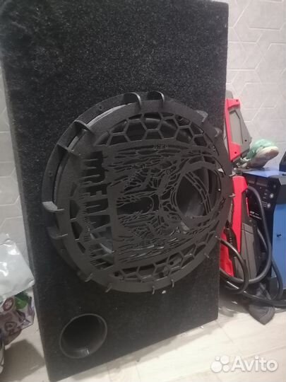 Сабвуфер ural sound as-d12a. + комплект аккустики