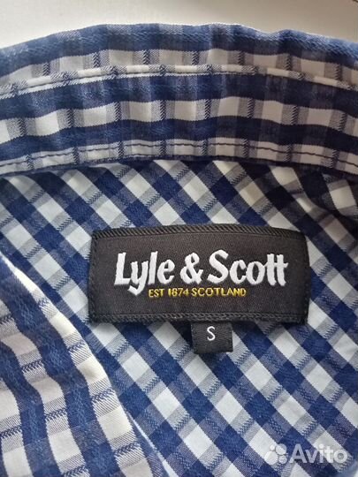 Рубашка Lyle Scott мужская оригинал
