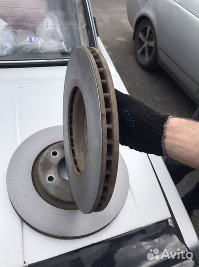 Диски тормозные X-trail, Qashqai