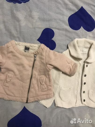 Одежда на девочку 1мес-2год