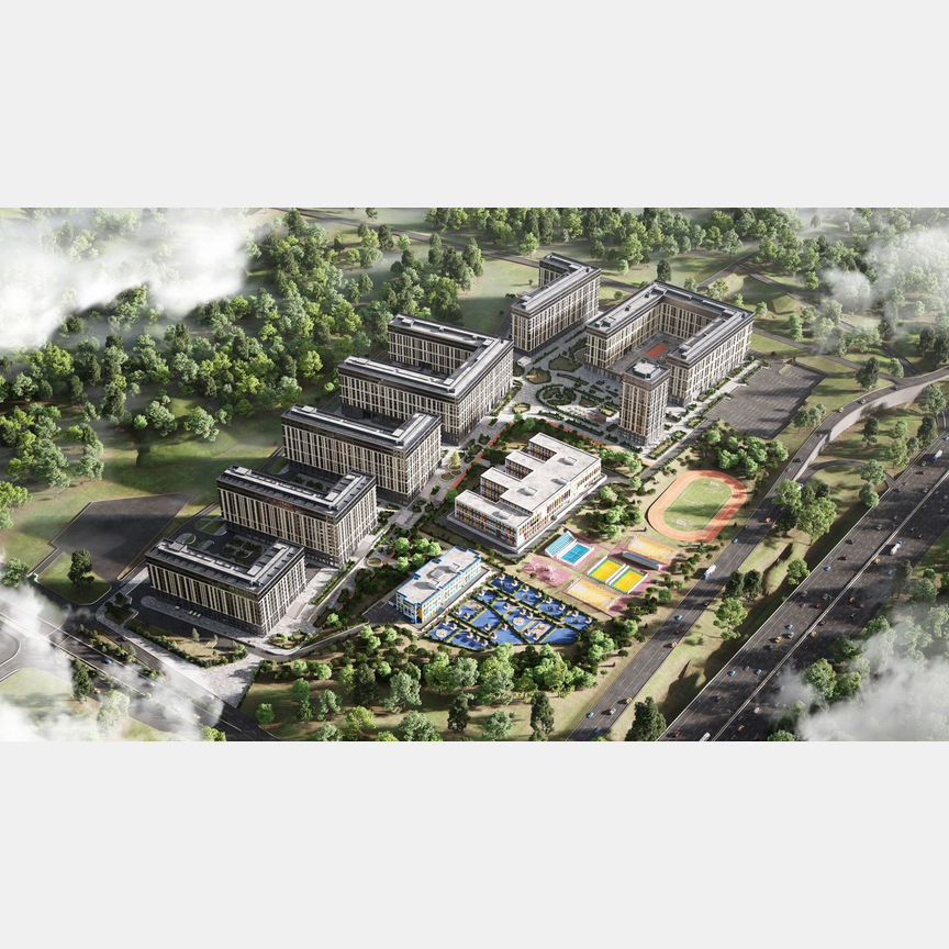 4-к. квартира, 114 м², 3/19 эт.