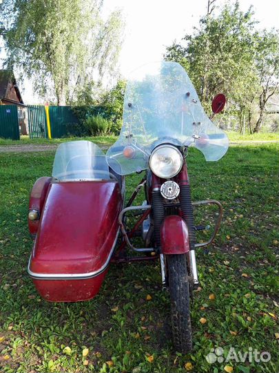 Мотоцикл ява с коляской