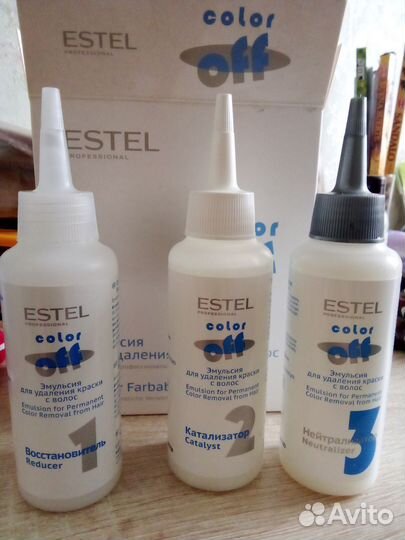 Смывка краски для волос