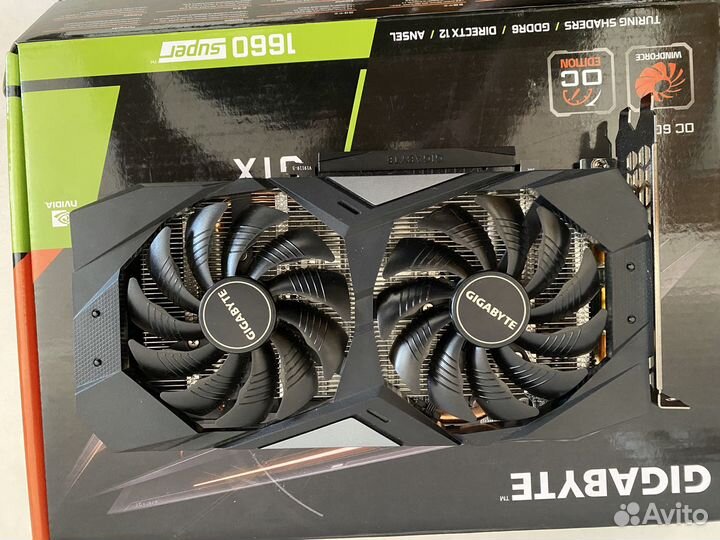 Видеокарта gtx 1660 super 6gb