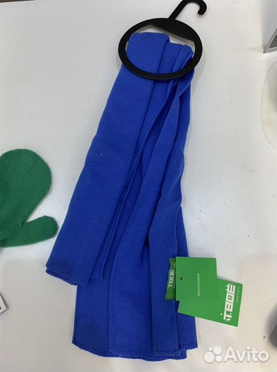 Набор шапка варежки, шарф