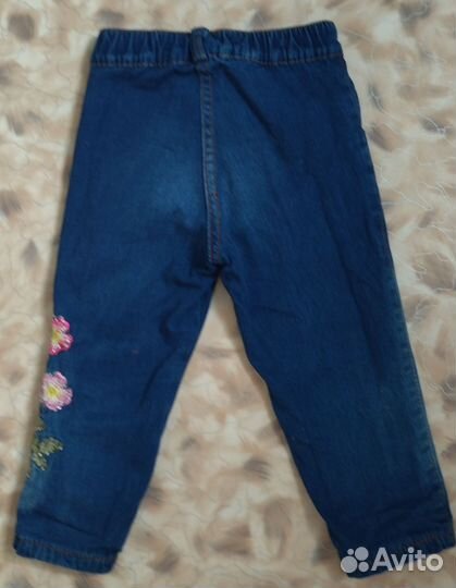 Джинсы для девочки 80-86