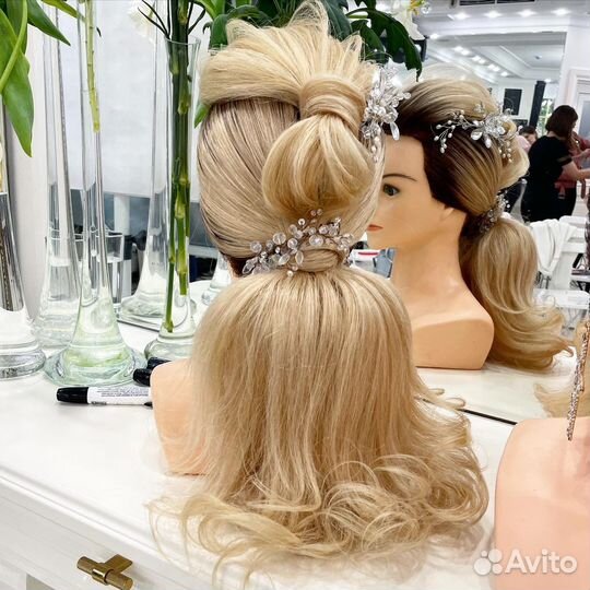 Свадебные прически и макияж