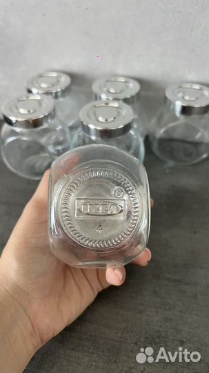 Баночки для специй и сыпучих IKEA 6 шт