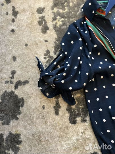 Платье халат длинное