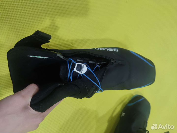 Лыжные ботинки salomon prolink