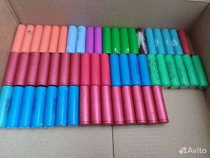 Аккумуляторы бу 18650