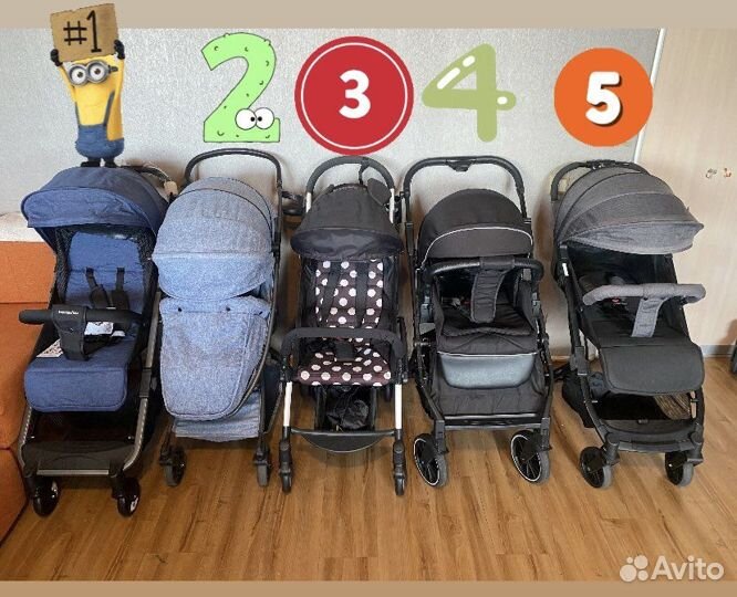 Прогулочные коляски новые и б/у