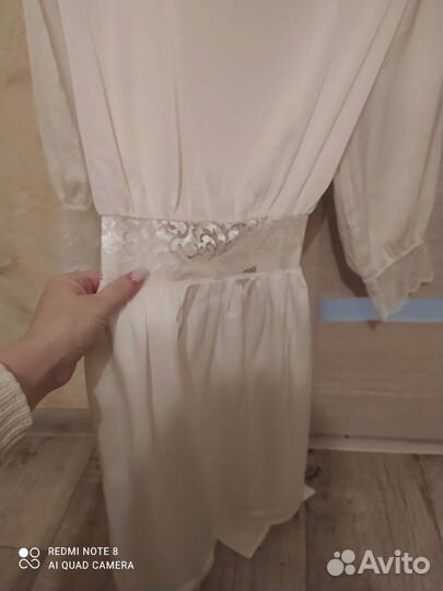 Белый халатик