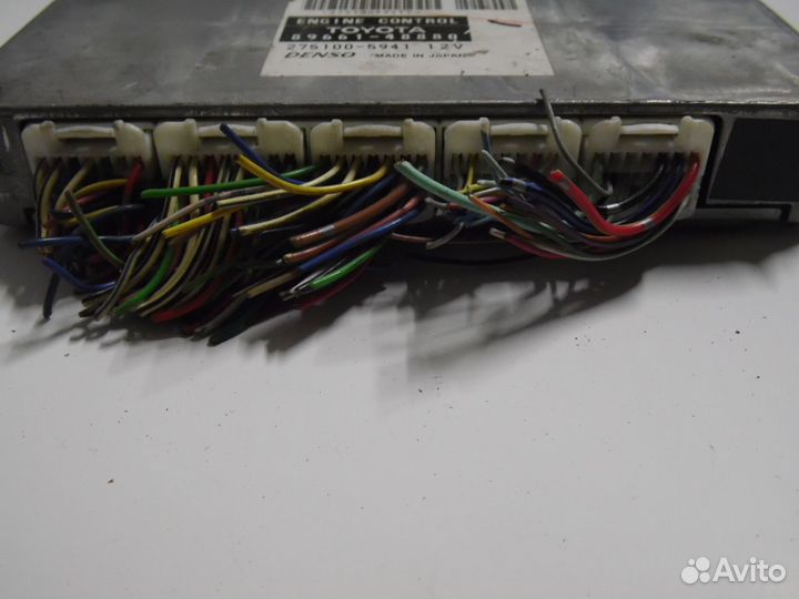 Блок управления двигателем эбу Лексус рх 350