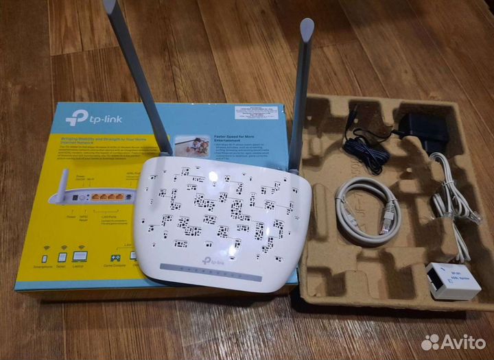 Wi-Fi роутер TP-link TD-W8961N, N300, adsl2+