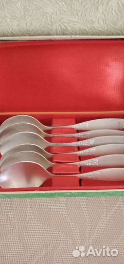 Ложки столовые мельхиор СССР