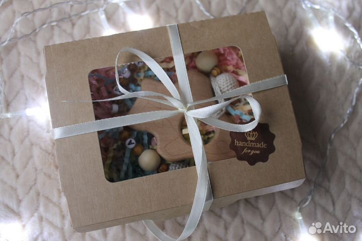 Именной держатель для соски