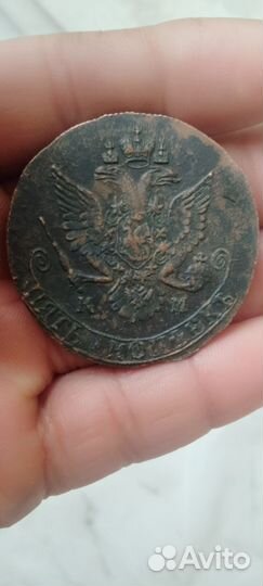 Пять копеек 1784 км