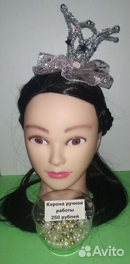 Новогодние короны,ободки и украшения ручной работы