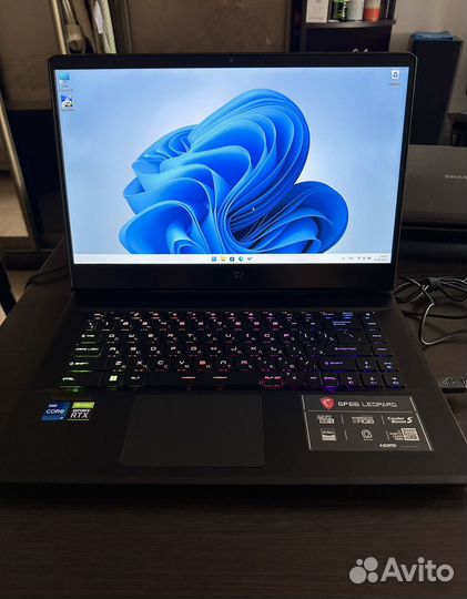 Игровой ноутбук MSI GP66 Leopard RTX 3070 16GB