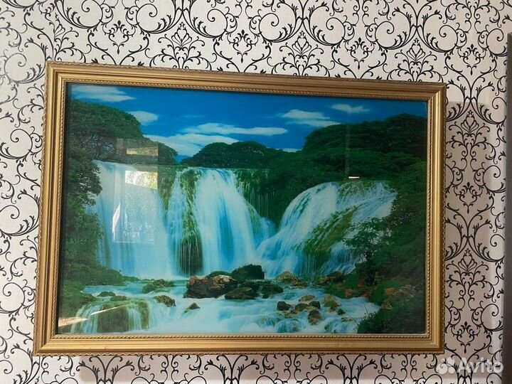 Продам картина-водопад