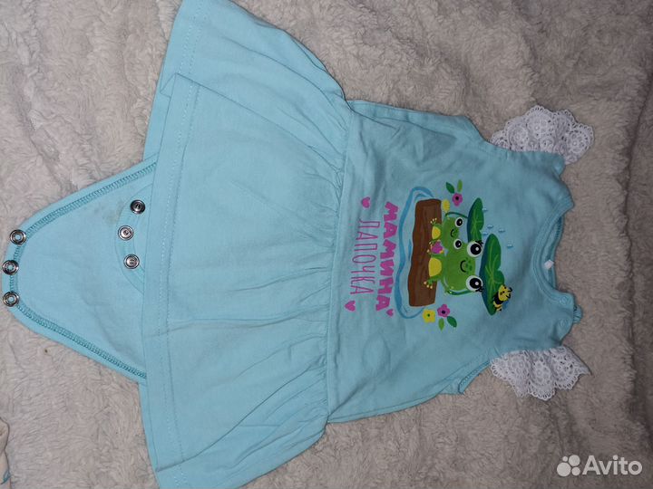 Вещи на девочку пакетом 62-68