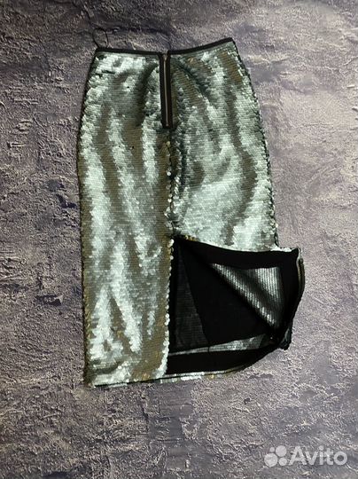 Юбка с пайетками женская