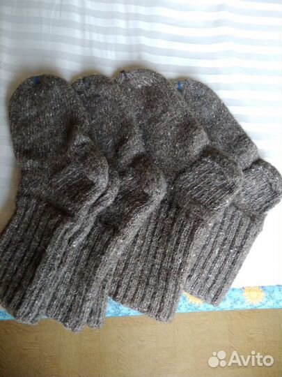 Носки и следки из шерстяной и акриловой нити