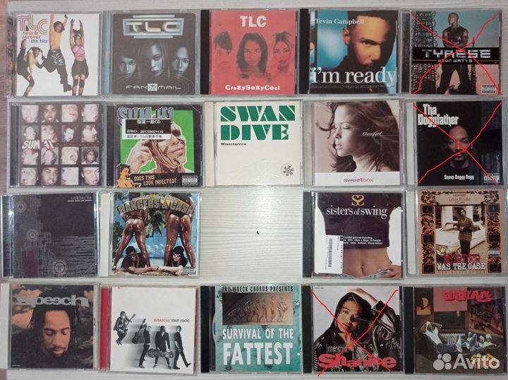 Фирменные CD панк рэп поп альтернатива (L-Z)