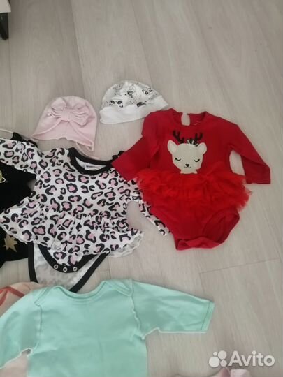 Пакет одежды для девочки 62 68