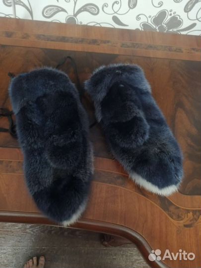 Норковые варежки