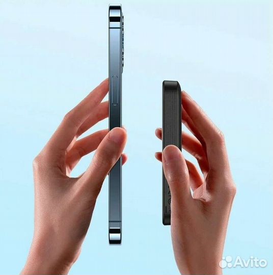 Магнитный беспроводной аккумулятор Baseus Magsafe