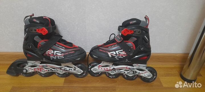 Роликовые коньки детские раздвижные 31-33, 6 разм