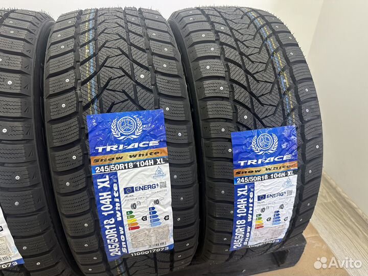 Tri Ace Snow White II Stud 245/50 R18 104H