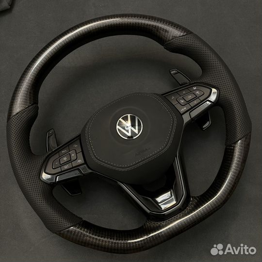 Карбоновый руль Volkswagen новый оригинал