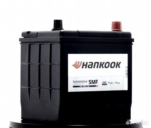 Аккумулятор hankook 6ст-50.0 (50D20L) бортик