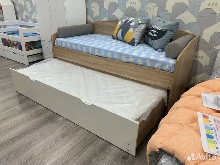 Кровать трансформер без мягкой спинки лдсп от 2х л