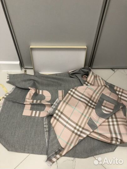 Шарф burberry кашемир