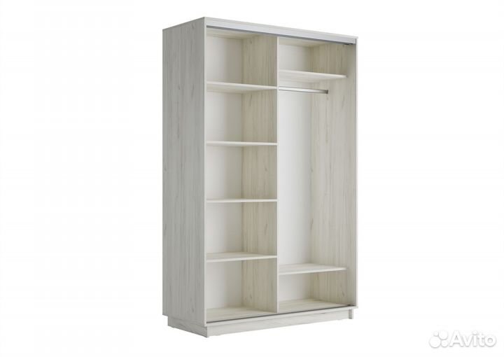 Шкаф-купе Симпл с декором двухдверный