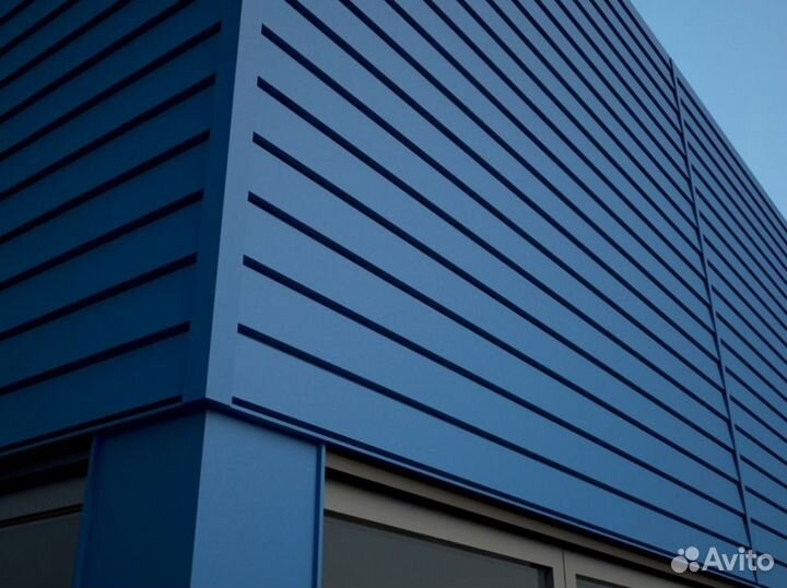 Линеарные фасадные панели от производителя