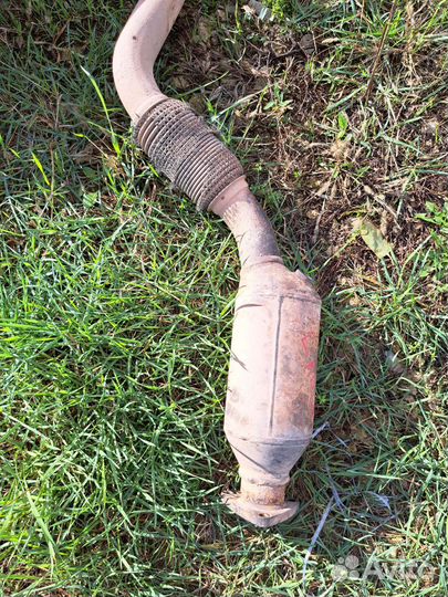 Приёмная труба Audi A6 C6