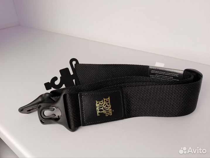 Гитарный ремень с защелкой ernie ball