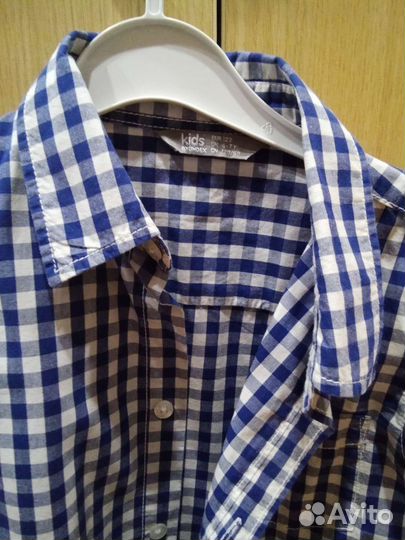 Фирменные рубашки 122р