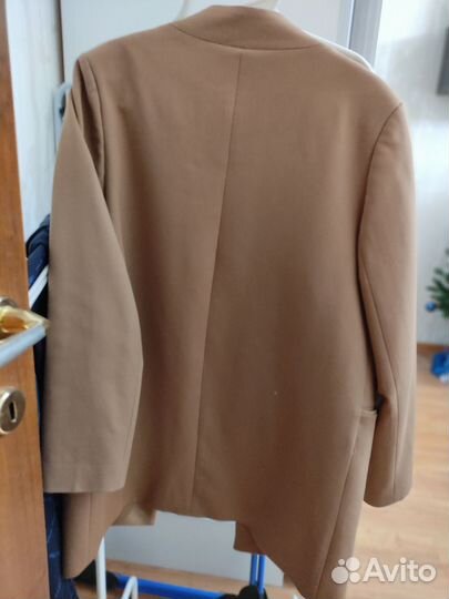 Жакет женский горчица рр 48 Emka fachion