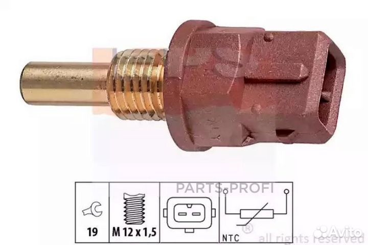 EPS 1830248 датчик температуры двигателя сенсорный