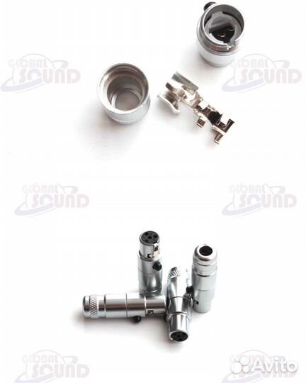 Разъемы mini XLR 4-pin, XLR 4-pin