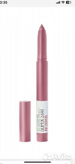 Maybelline стойкая матовая помада стик новая 30